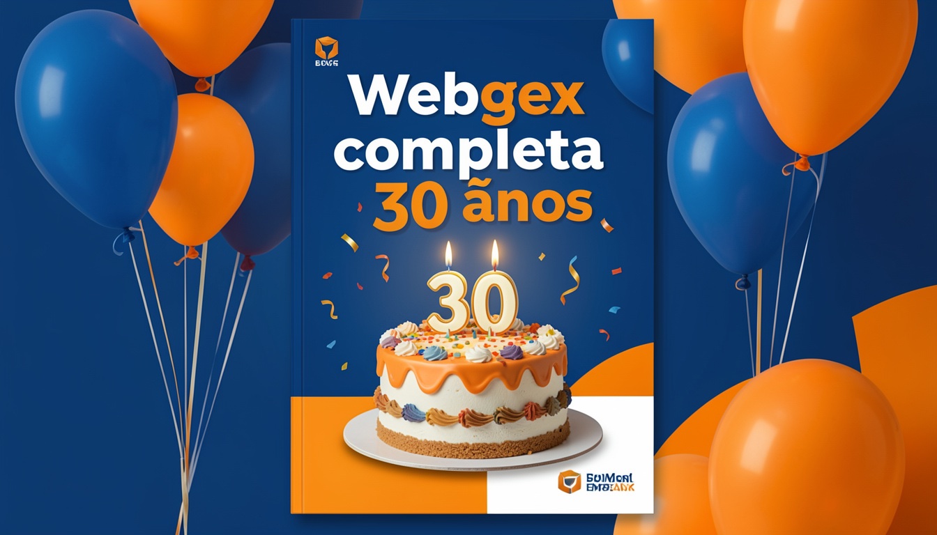 Webgex completa 30 anos transformando a gestão empresarial