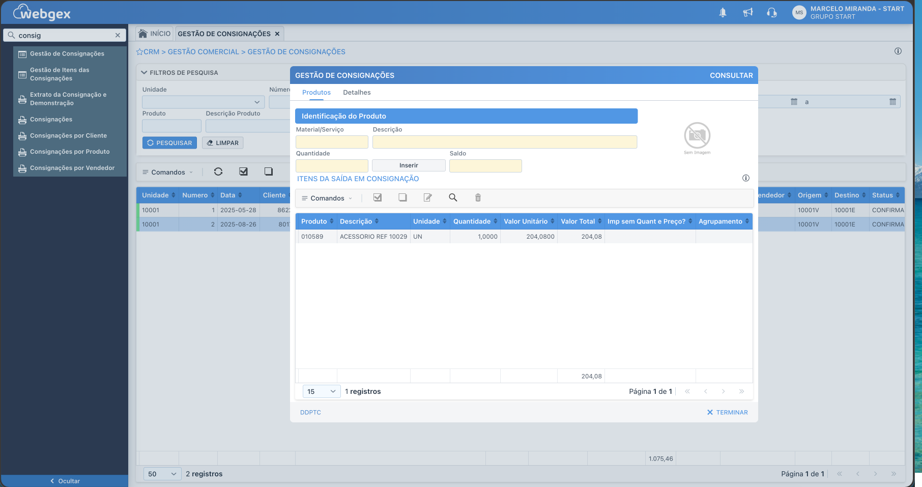 ERP Webgex para Móveis e Decoração